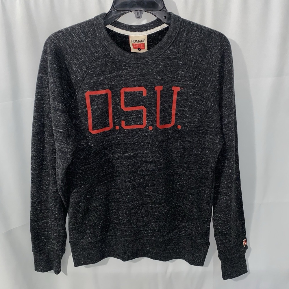 Homage Ohio State University Buckeyes OSU Crewneck Sweatshirt Small